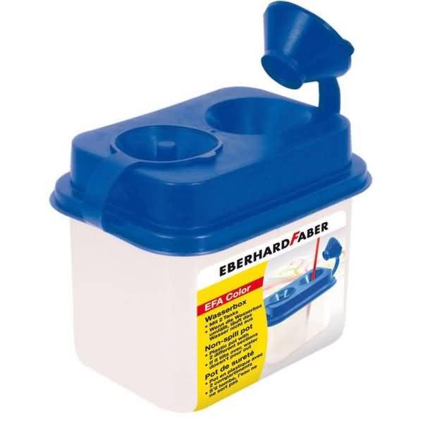 Wasserbox 2 Näpfchen 73x90x101mm farbig