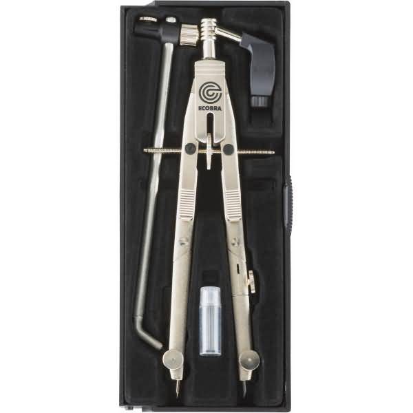 Schnellverstell-Zirkel Silver Master mit Verlängerungsstange und Adapter