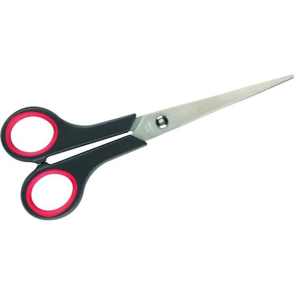 Universal-Schere spitz 17,5cm rot