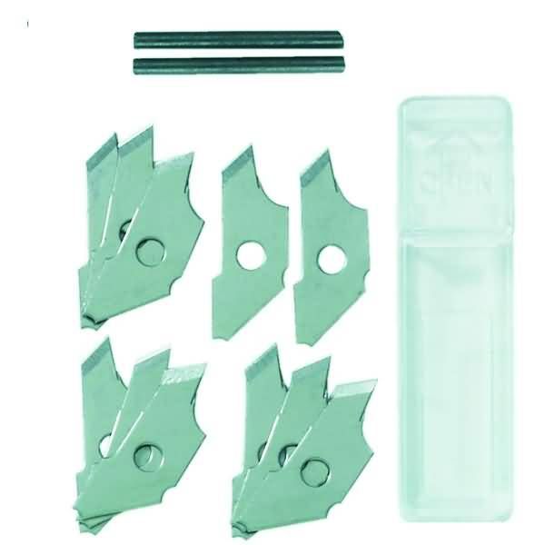 Ersatzklingen für Kreiscutter 770630 VE=12 Stück + 2 Bleiminen