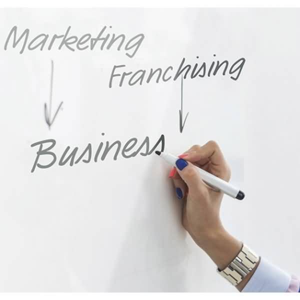 Glasmagnetboard 45x45cm weiß