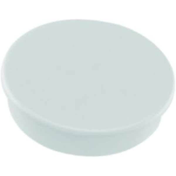 Rundmagnet Neodym Ferrotafel 25x8mm weiß VE=5 Stück