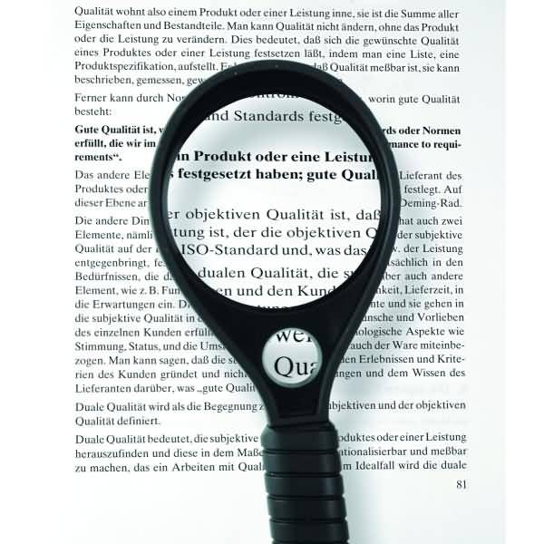 Leseglas Sport Tennisschläger 50/15mm 2,5/5-fach