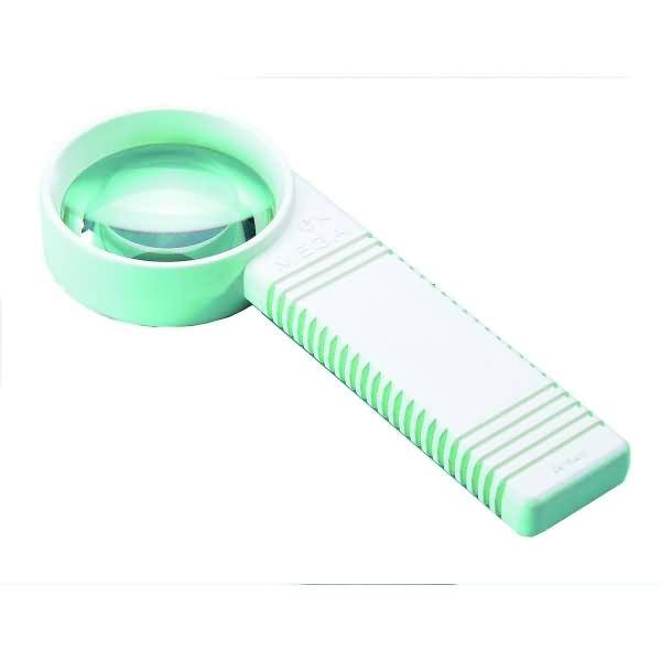 Leseglas Mega 60 mm 6-fach weiß