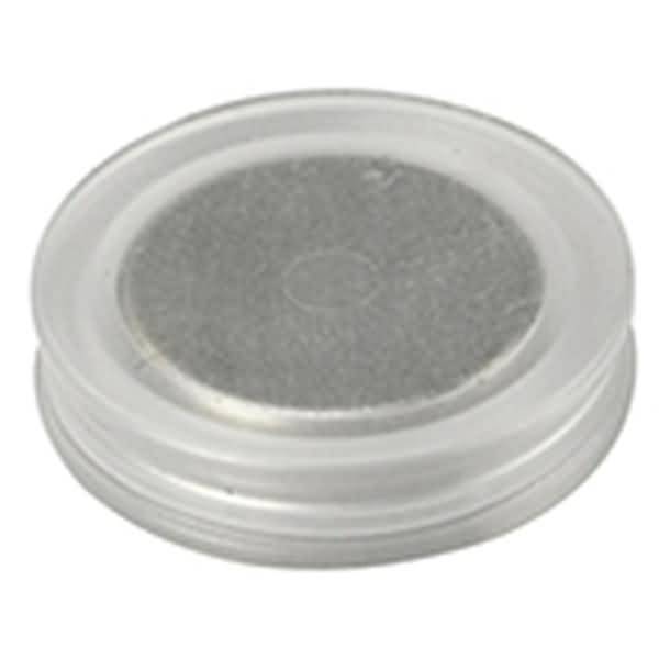 Glasboard-Rundmagnet Neodym 25x6mm weiß transparent VE=4 Stück