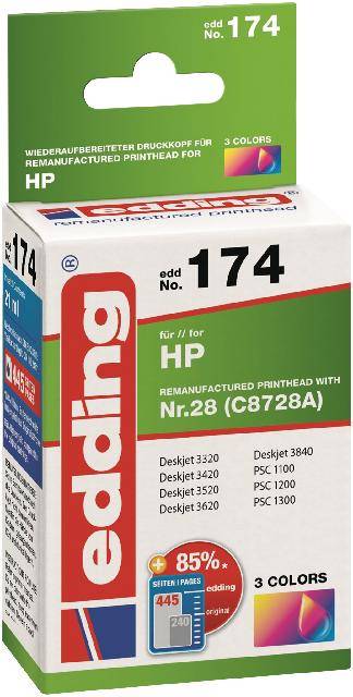 EDD-174 HP 28 (C8728A) - 3-Farbig - 21 ml