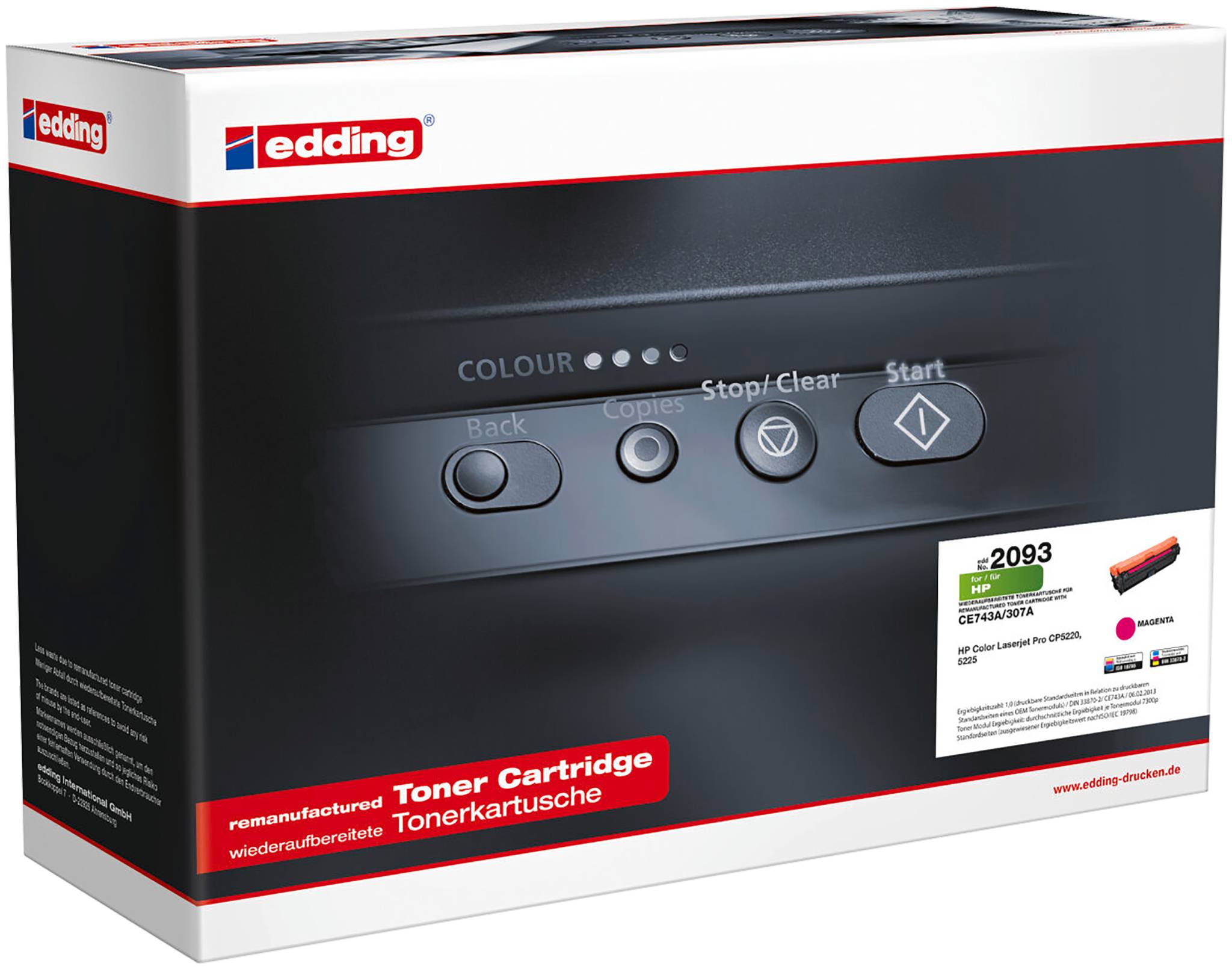 EDD-2093 HP 307A (CE743A) - Magenta - 7300 Seiten