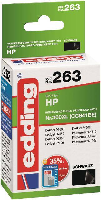 EDD-263 HP 300XL (CC641EE) - Schwarz - 21 ml