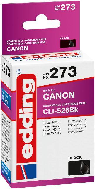 EDD-273 Canon CLI-526BK - Schwarz - 10,5 ml