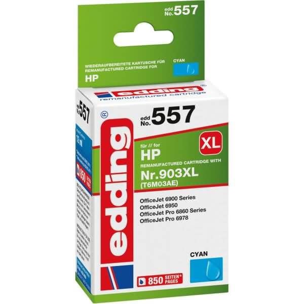 Druckerpatrone für HP No. 903XL (T6M03AE) cyan