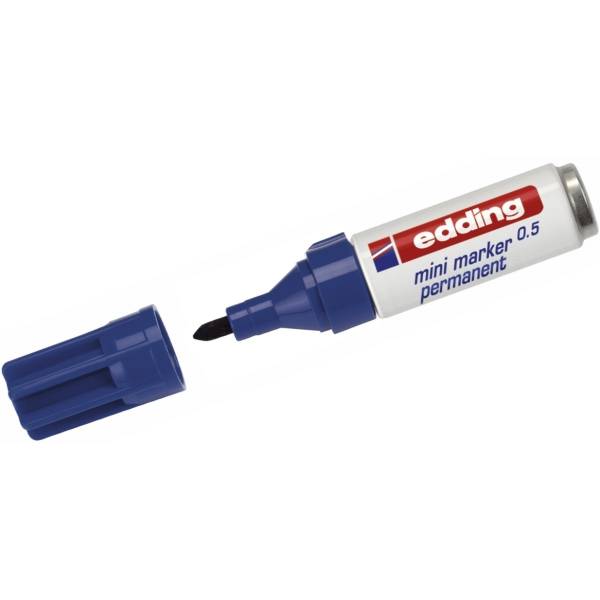 Permanentmarker edding mini 0.5 VE=10 Stück blau
