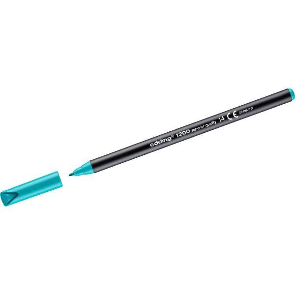 Fasermaler edding 1200 colourpen 1mm türkis