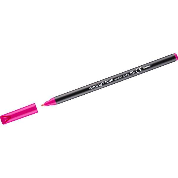 Fasermaler edding 1200 colourpen 1mm neonrosa