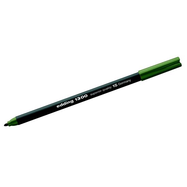 Fasermaler edding 1300 color pen olivgrün