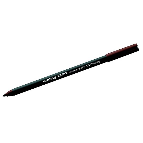 Fasermaler edding 1300 color pen dunkelbraun