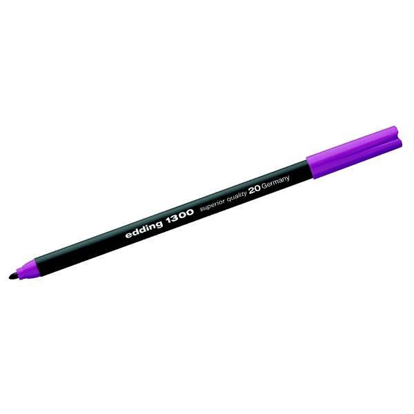 Fasermaler edding 1300 color pen rot violett