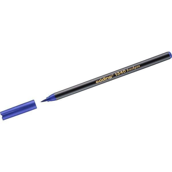 Pinselmaler edding 1340 Brushpenn Strichstärke variabel blau
