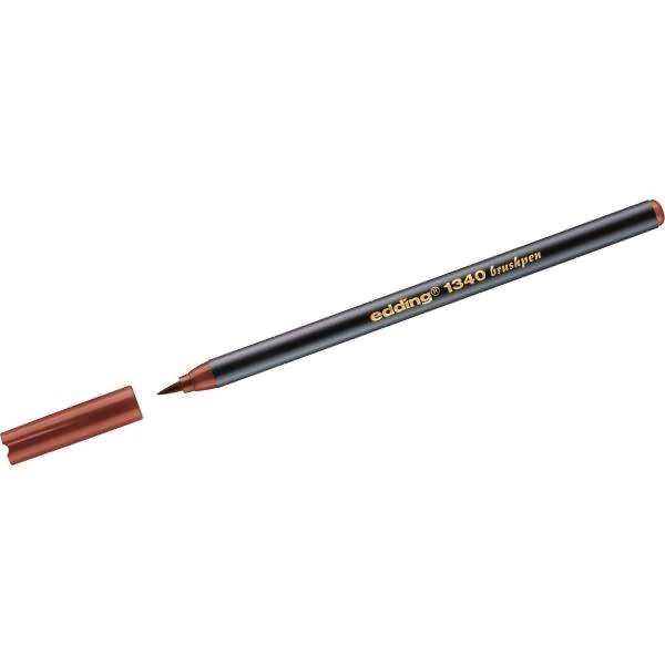 Pinselmaler edding 1340 Brushpen Strichstärke variabel braun