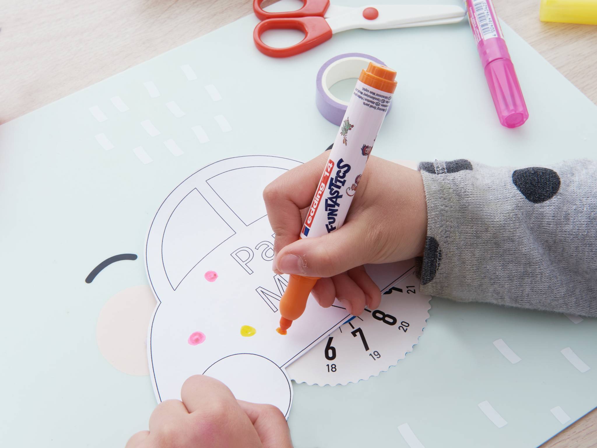 edding 14 FUNTASTICS Kinderfasermaler violett