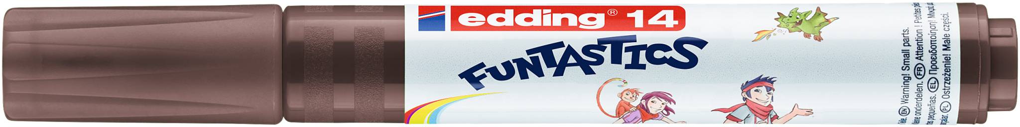 edding 14 FUNTASTICS Kinderfasermaler braun