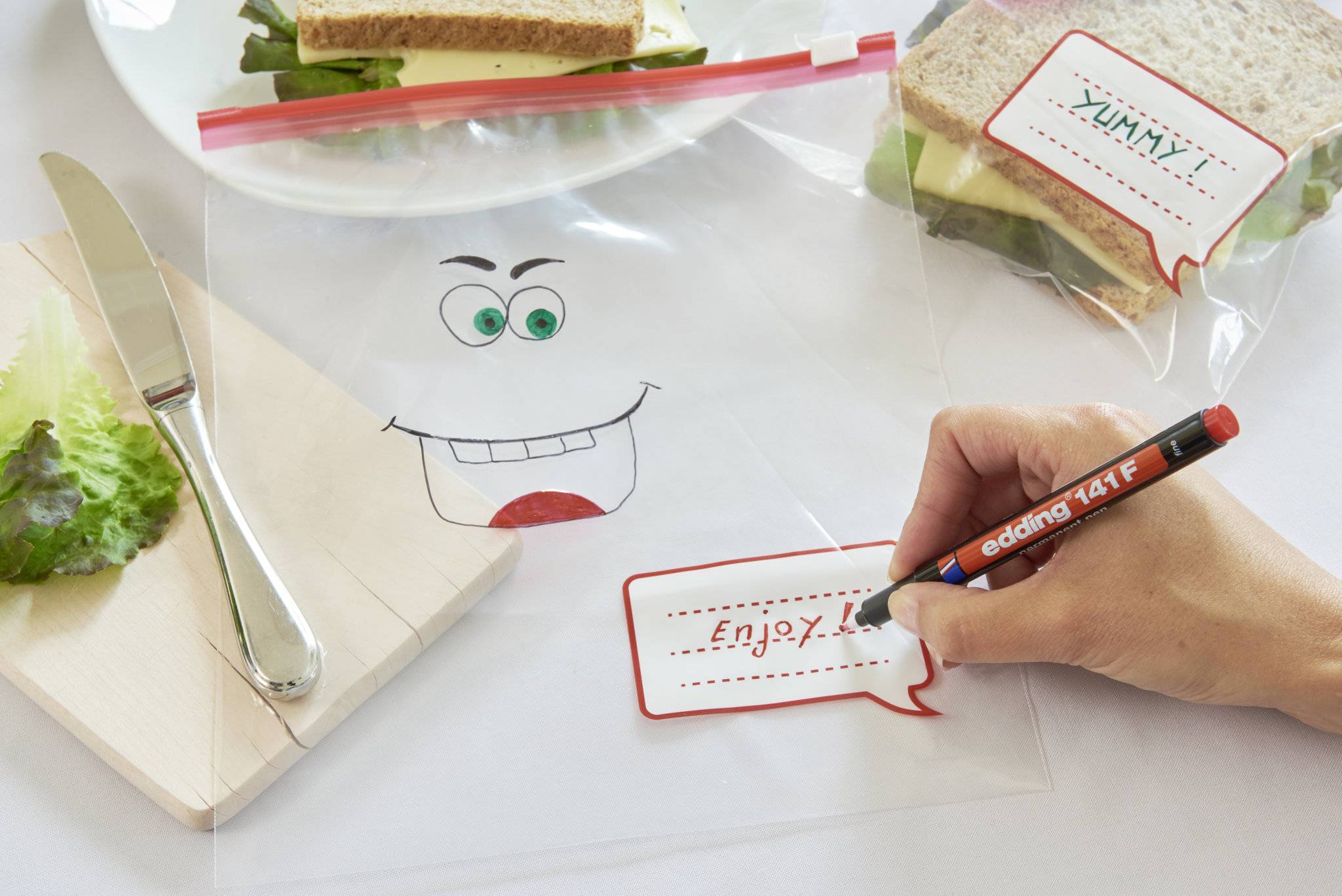 edding 141 F Permanenter Folienschreiber braun