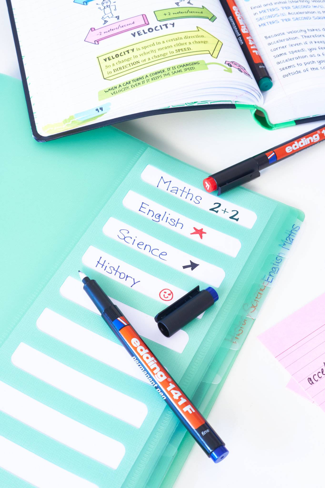 edding 141 F Permanenter Folienschreiber braun