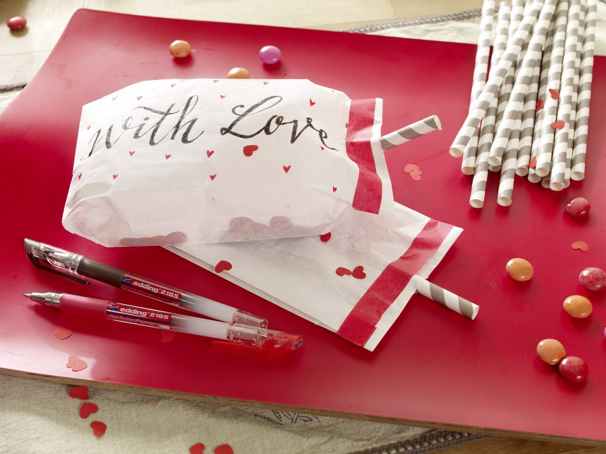 edding 2185 Gelroller pastellorange