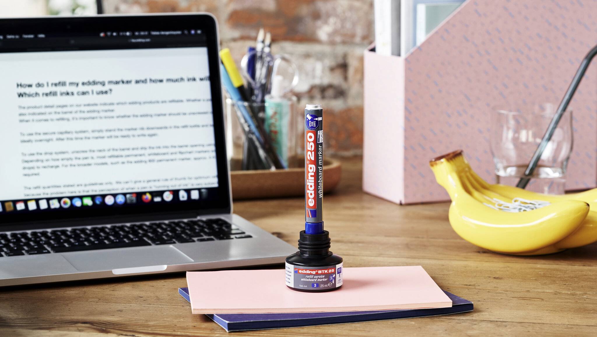 edding 250 Whiteboardmarker braun