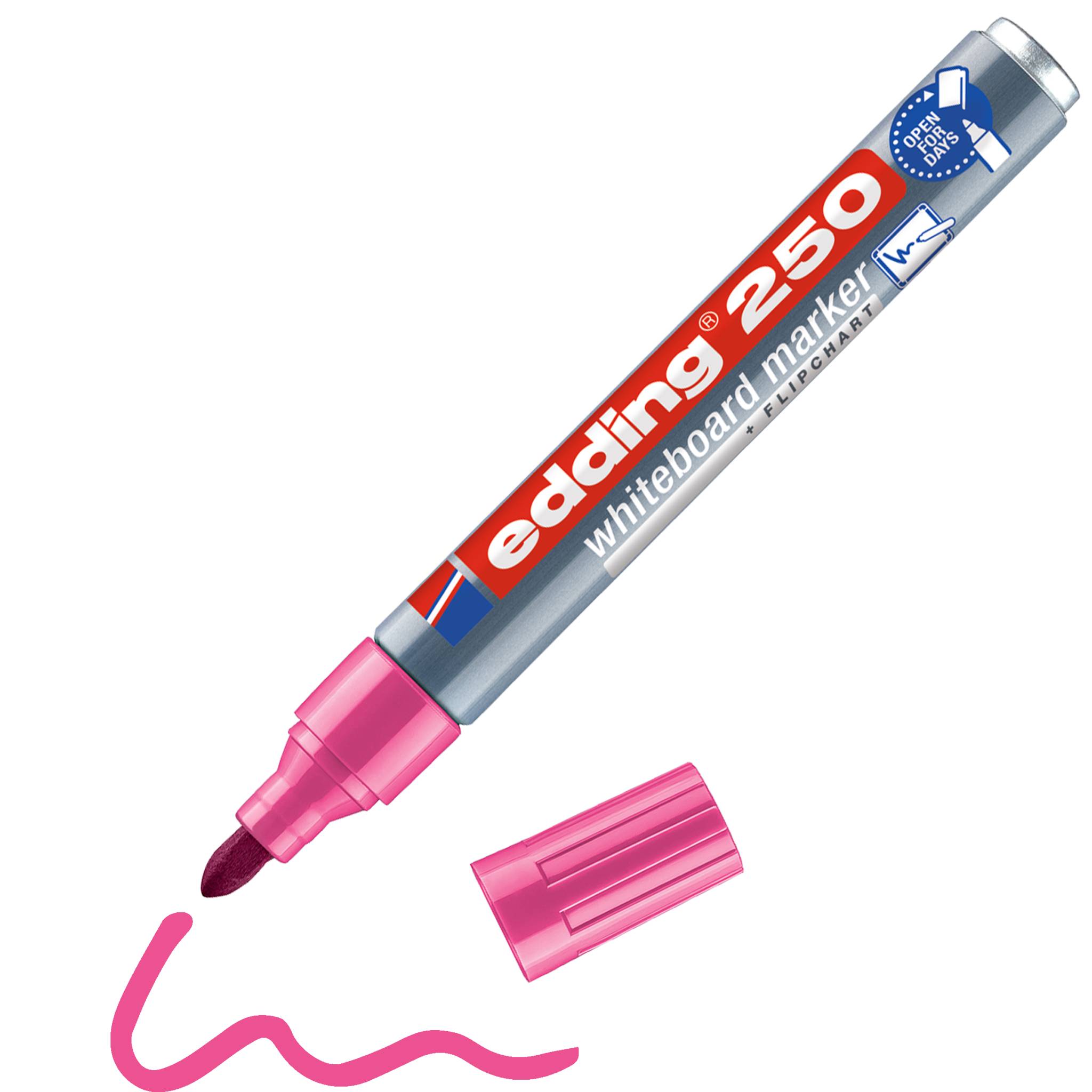 edding 250 Whiteboardmarker pink