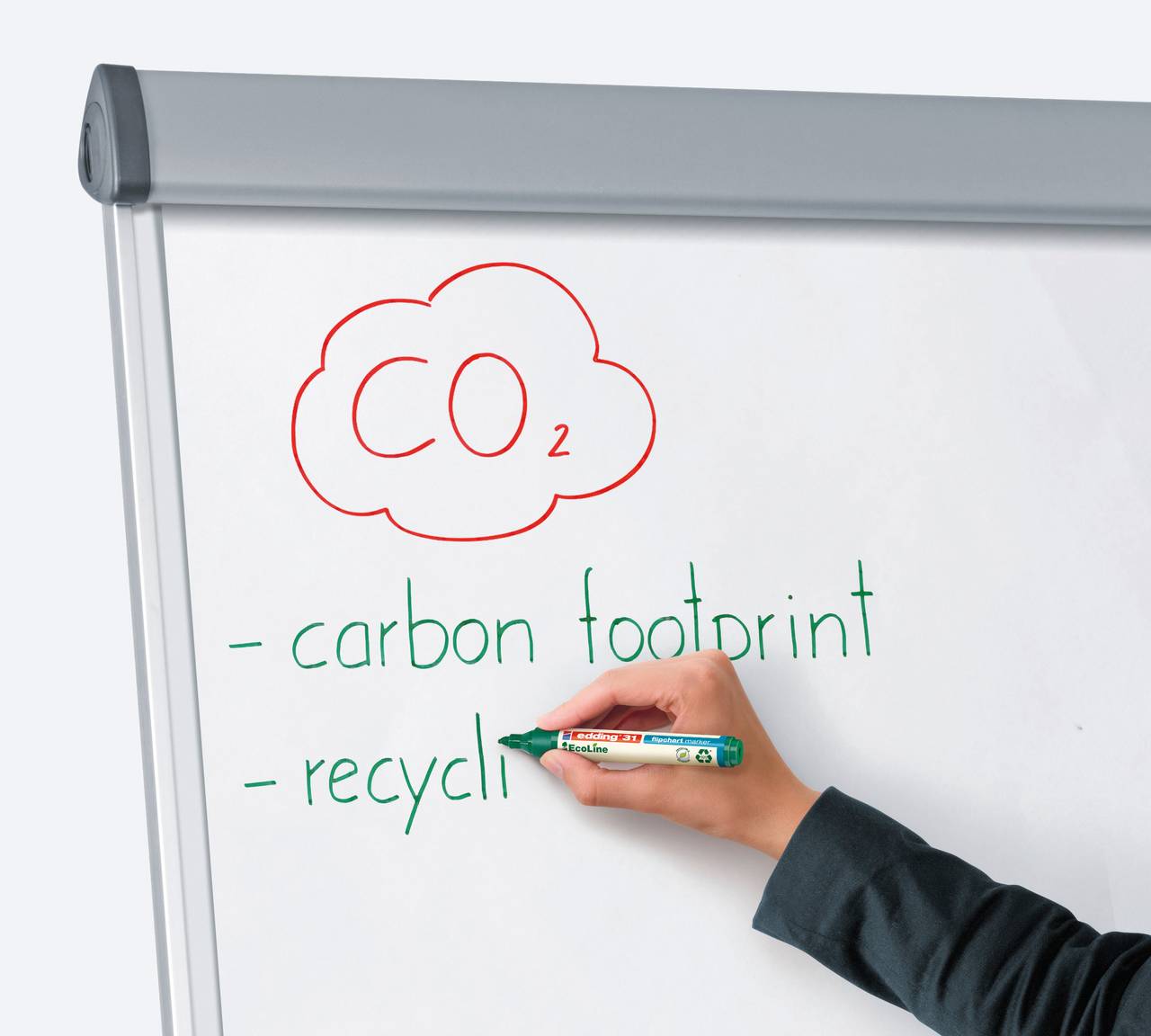 edding 31 EcoLine Flipchartmarker grün