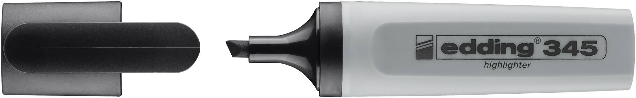 edding 345 Textmarker grau