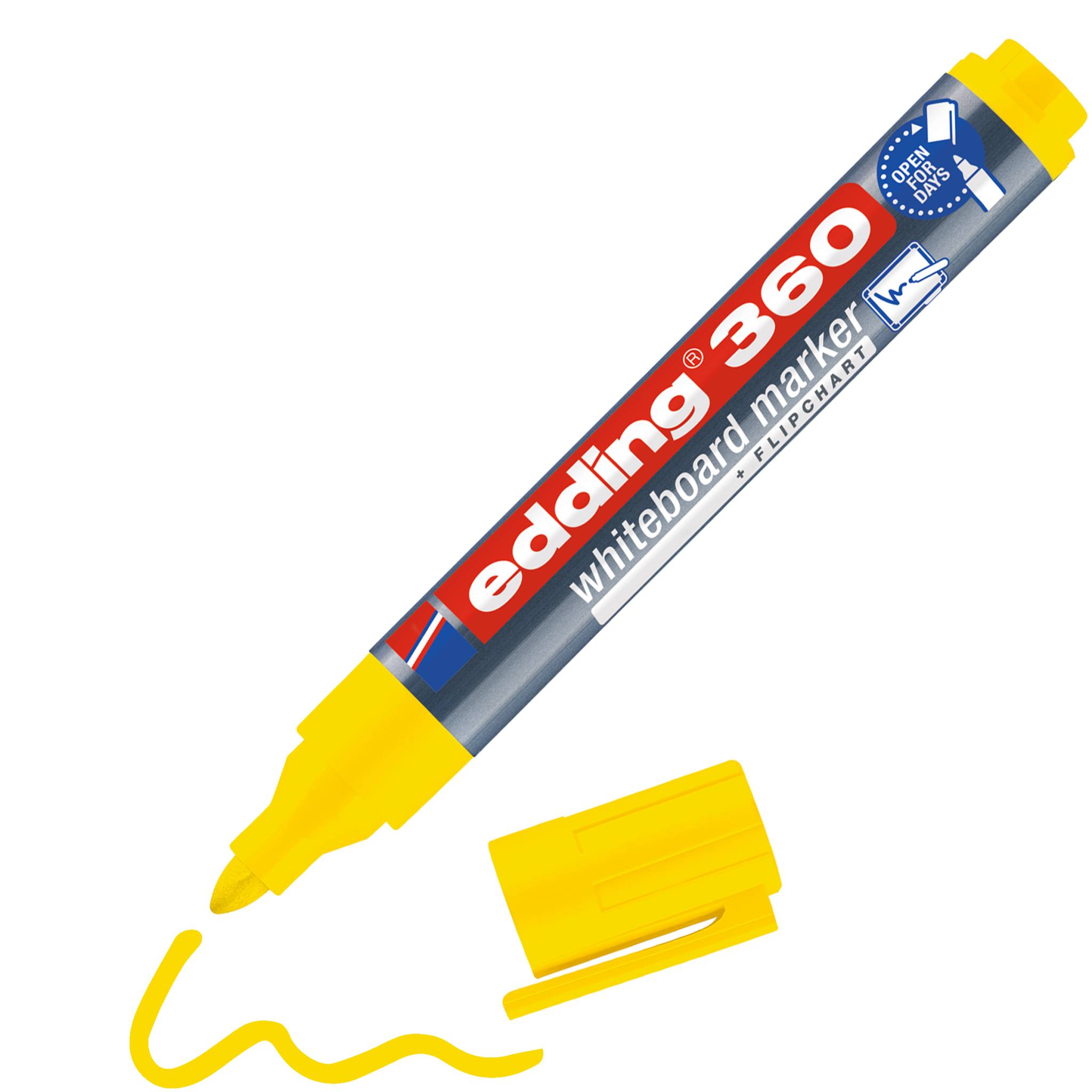 edding 360 Whiteboardmarker gelb
