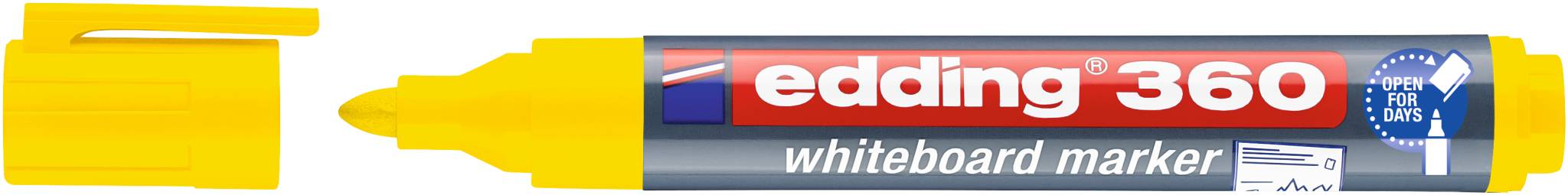 edding 360 Whiteboardmarker gelb