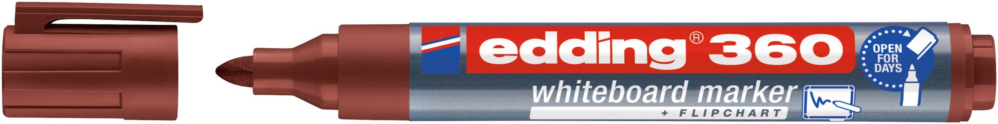 edding 360 Whiteboardmarker braun