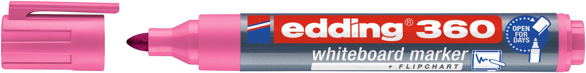 edding 360 Whiteboardmarker pink