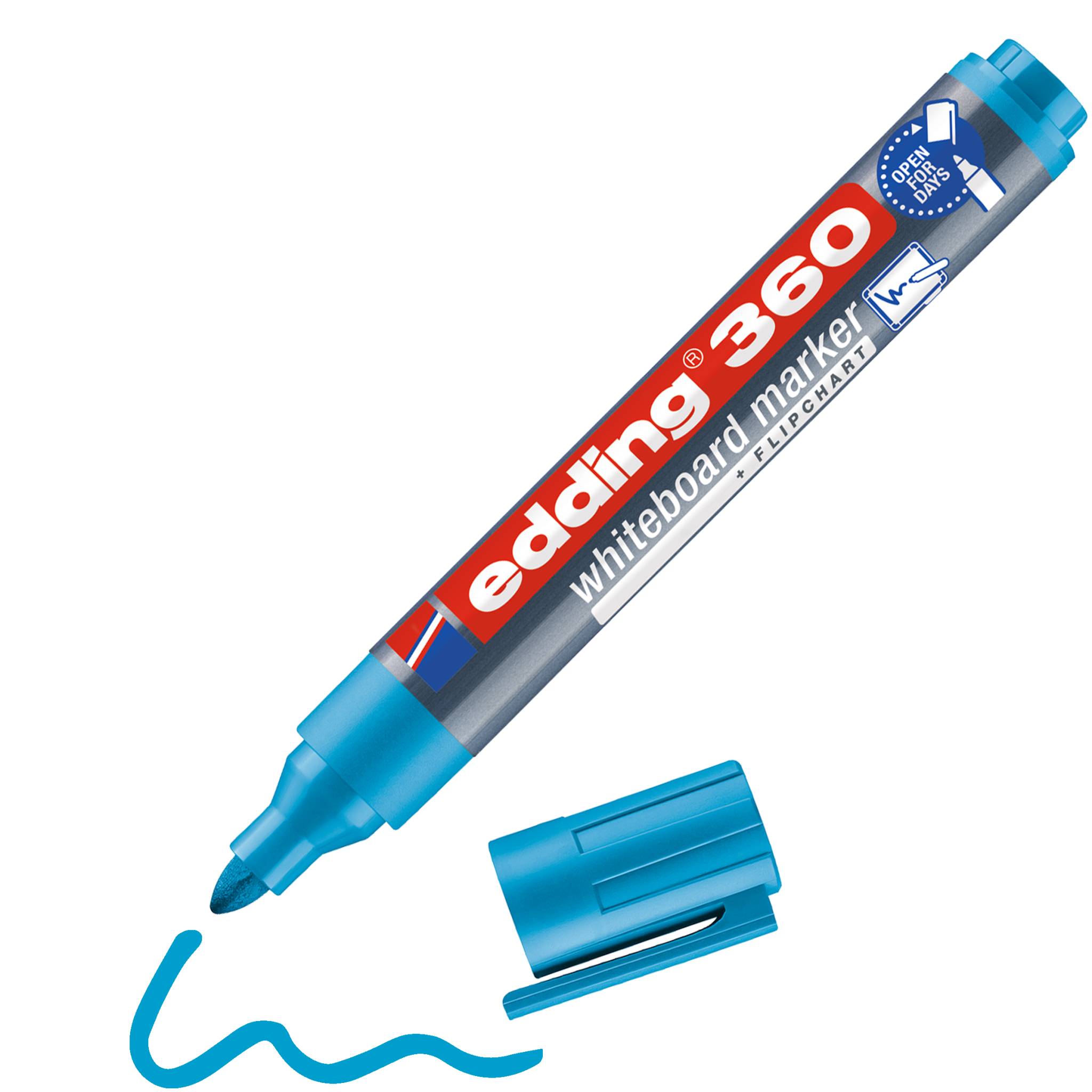edding 360 Whiteboardmarker hellblau
