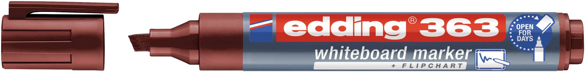 edding 363 Whiteboardmarker braun