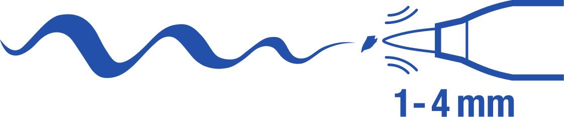 edding 4200 Porzellanpinselstift violett