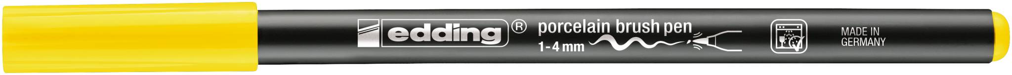 edding 4200 Porzellanpinselstift gelb