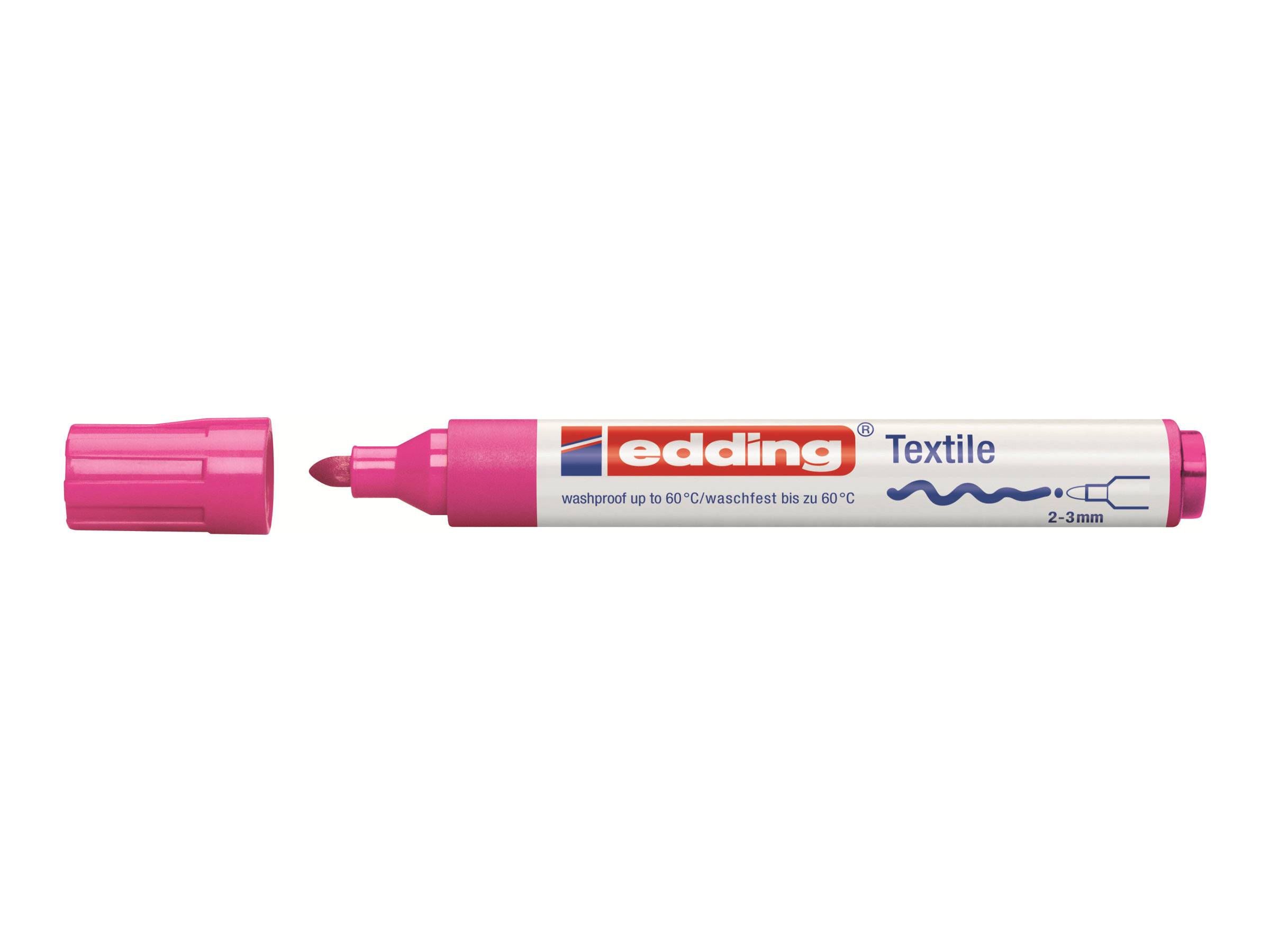 EDDING 4500 textile - Marker - für Textil - leuchtend violett