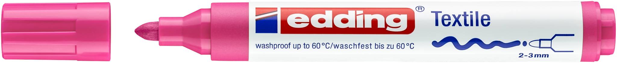 edding 4500 Textilmarker neonpink