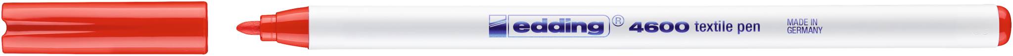 edding 4600 Textilstift rot