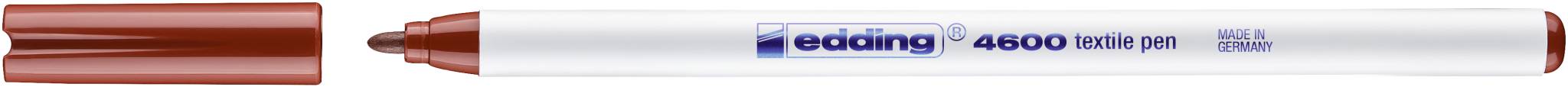 edding 4600 Textilstift braun