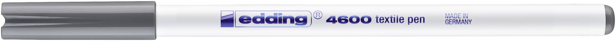 edding 4600 Textilstift grau