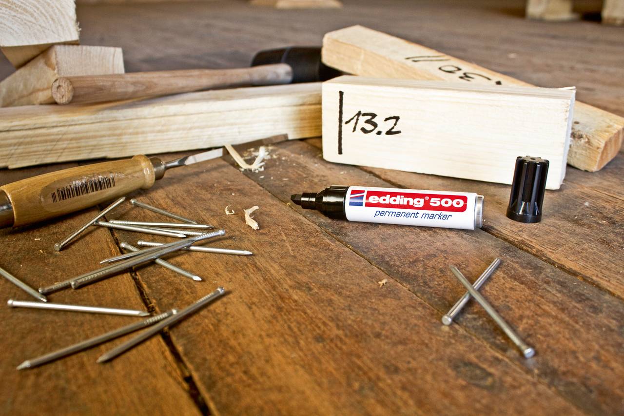 edding 500 Permanentmarker sortiert (10er Faltschachtel)