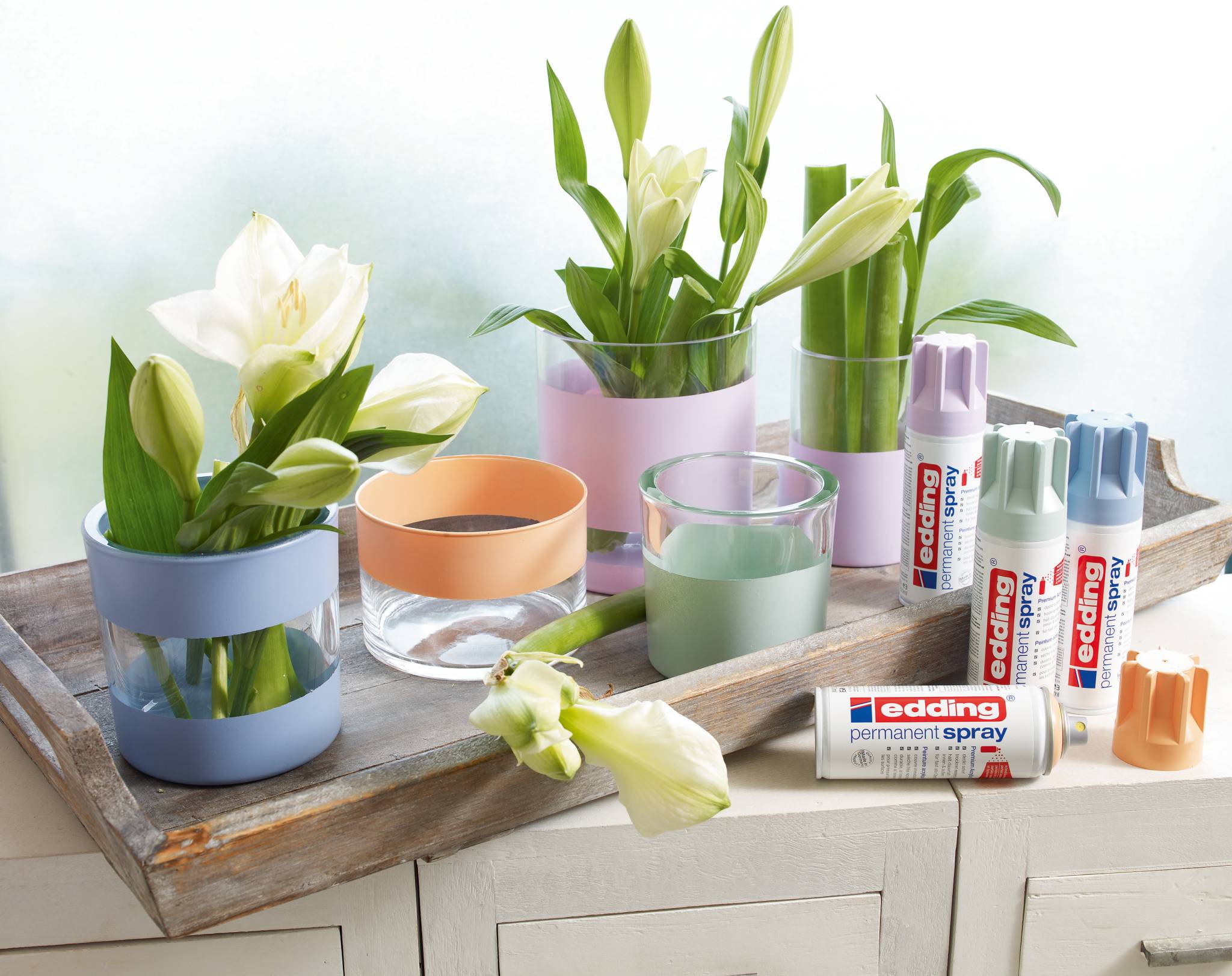 edding 5200 Permanentspray Premium Acryllack purpurrot matt RAL 3004