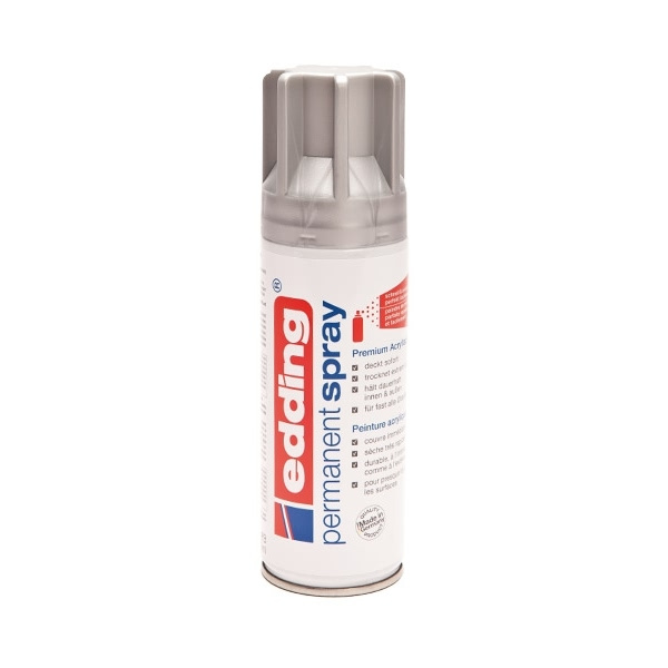 Acryl-Farblack Permanentspray silber seidenmatt