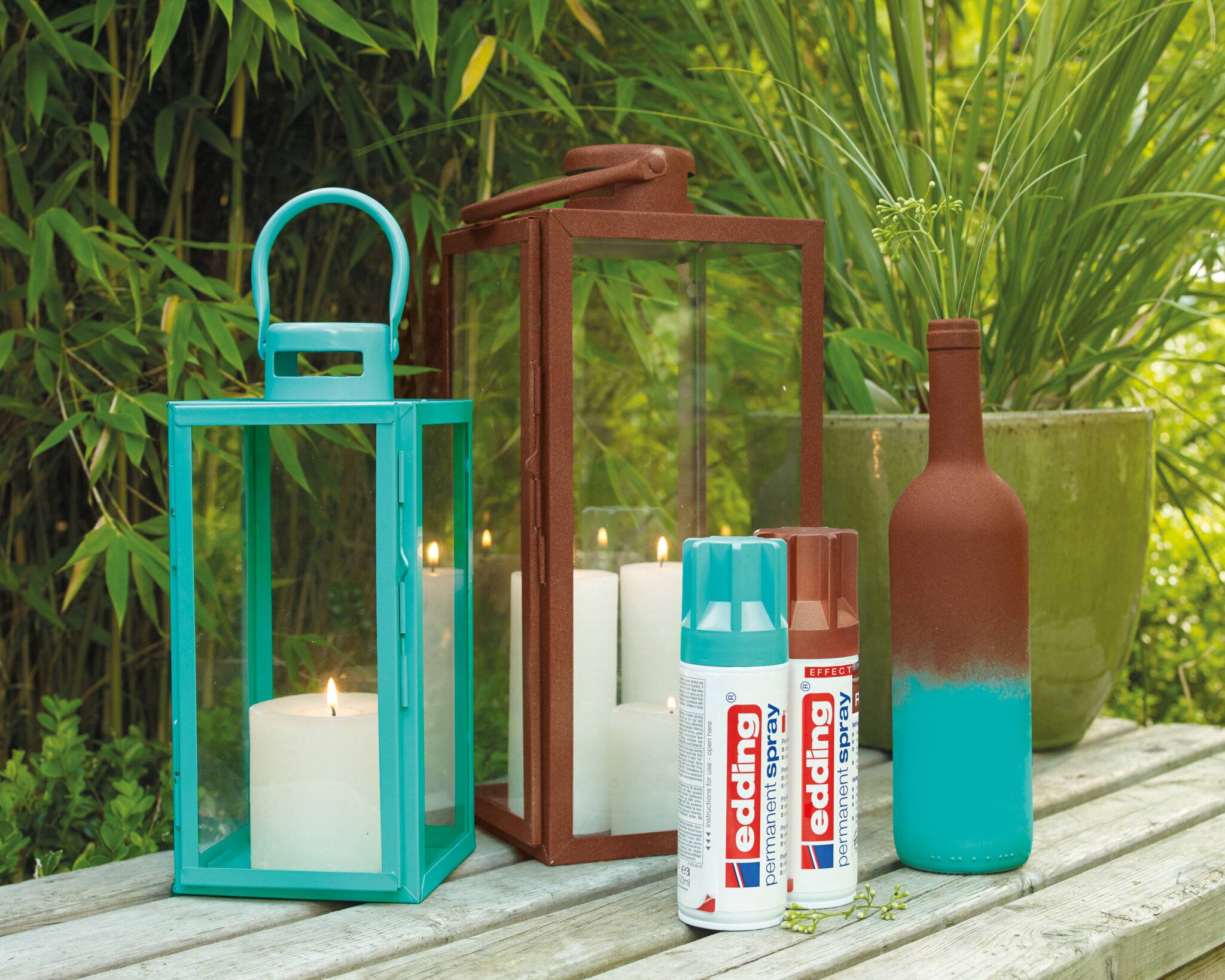 edding 5200 Permanentspray Premium Acryllack opulent türkis matt