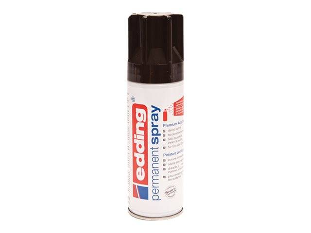 EDDING Premium 5200 - Sprühfarbe - Acryl - glänzendes Tiefschwarz