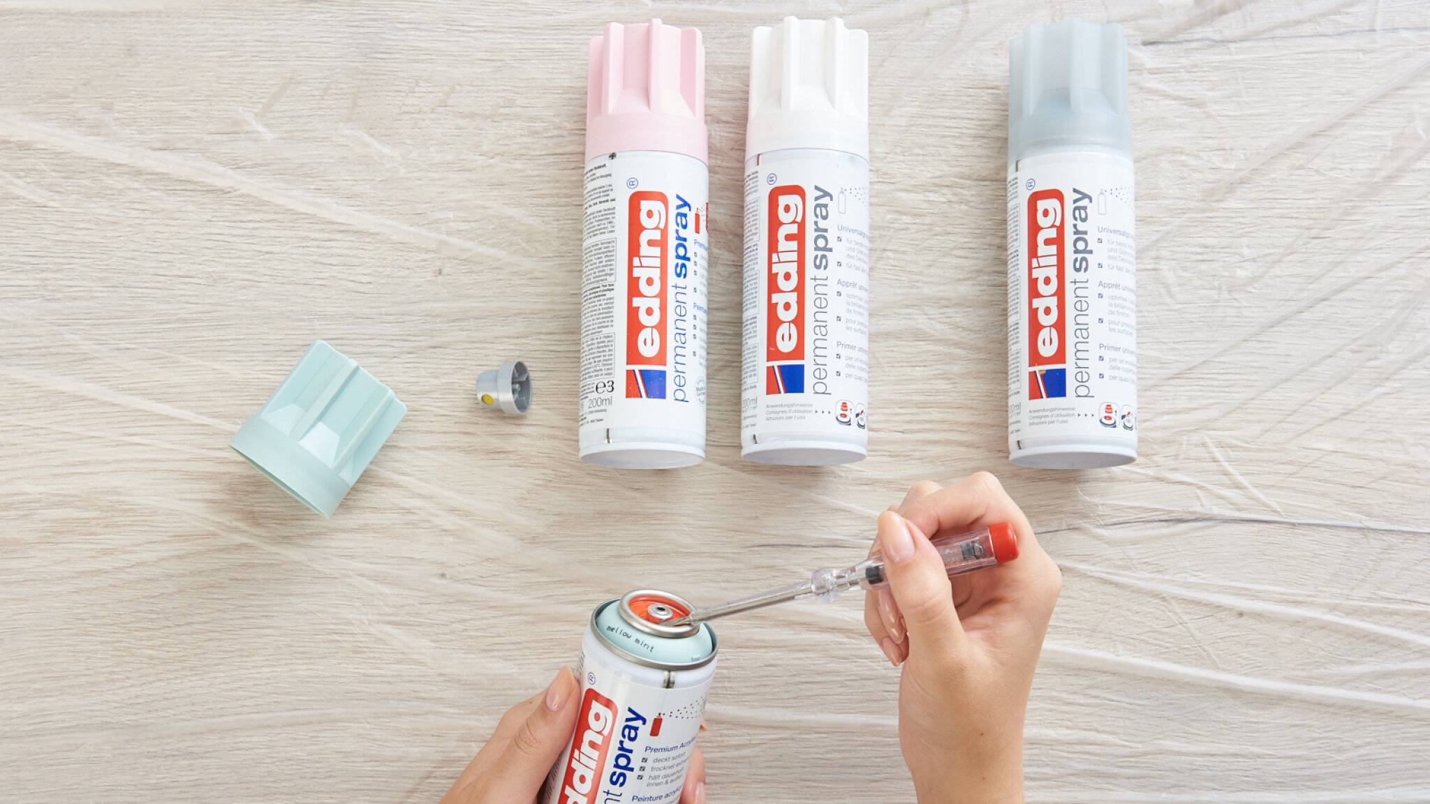 edding 5200 Permanentspray Universalgrundierung grau